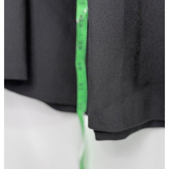 NWT Evan Picone Black Label A line Black Dress Wardrobe Staple Career Sz 16 - Picture 9 of 11